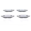 Jeu de 4 plaquettes de frein avant ATE 13.0460-5522.2 - Visuel 2