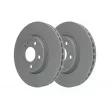 Jeu de 2 disques de frein avant ATE 24.0128-0327.1 - Visuel 2