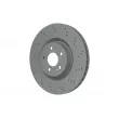 Jeu de 2 disques de frein avant ATE 24.0130-0256.1 - Visuel 2