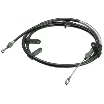 Tirette à câble, frein de stationnement ATE 24.3727-0586.2