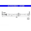 Flexible de frein ATE 24.5134-0420.3 - Visuel 1