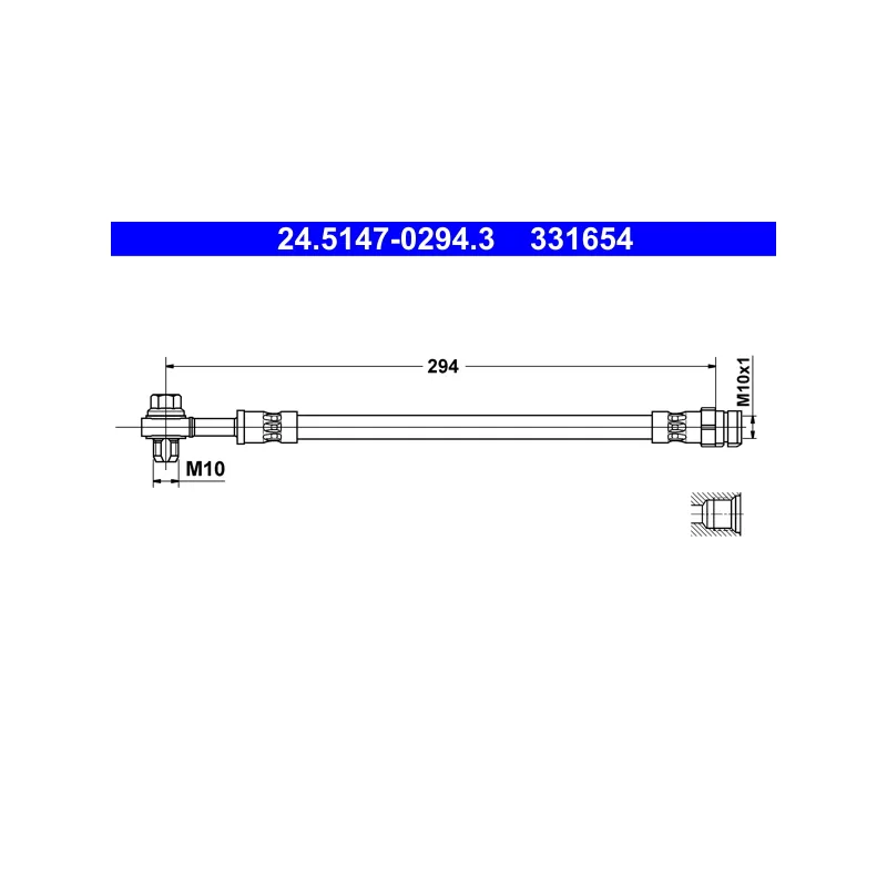 Flexible de frein ATE 24.5147-0294.3