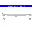 Flexible de frein ATE 24.5201-0228.3 - Visuel 1
