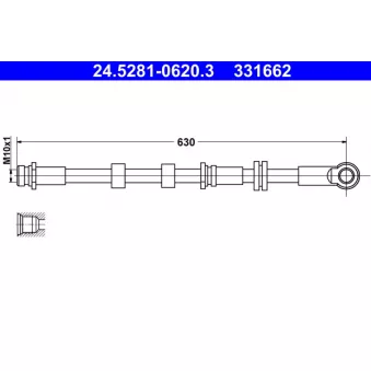 Flexible de frein ATE 24.5281-0620.3