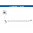 Flexible de frein ATE 24.5296-0395.3 - Visuel 1