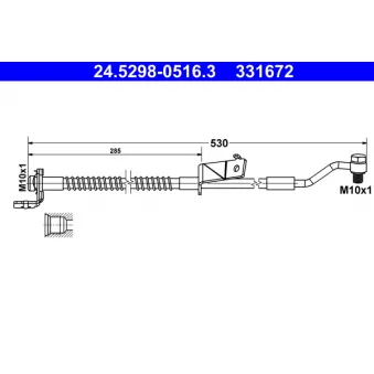 Flexible de frein ATE 24.5298-0516.3