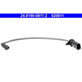 Contact d'avertissement, usure des plaquettes de frein ATE 24.8190-0811.2