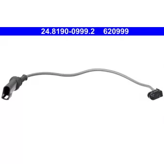 Contact d'avertissement, usure des plaquettes de frein ATE 24.8190-0999.2