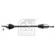 Arbre de transmission avant droit FEBI BILSTEIN 180842 - Visuel 1