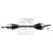 Arbre de transmission avant gauche FEBI BILSTEIN 180919 - Visuel 1