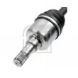 Arbre de transmission avant gauche FEBI BILSTEIN 181114 - Visuel 2