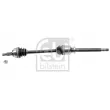 Arbre de transmission avant droit FEBI BILSTEIN 181117 - Visuel 1