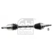 Arbre de transmission avant gauche FEBI BILSTEIN 181257 - Visuel 1