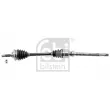 Arbre de transmission avant droit FEBI BILSTEIN 181261 - Visuel 1