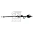 Arbre de transmission avant droit FEBI BILSTEIN 181265 - Visuel 1