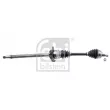Arbre de transmission avant droit FEBI BILSTEIN 181271 - Visuel 1