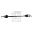 Arbre de transmission avant droit FEBI BILSTEIN 181290 - Visuel 1