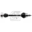Arbre de transmission avant gauche FEBI BILSTEIN 181728 - Visuel 1