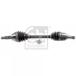 Arbre de transmission avant gauche FEBI BILSTEIN 182024 - Visuel 1
