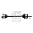 Arbre de transmission avant gauche FEBI BILSTEIN 182112 - Visuel 1