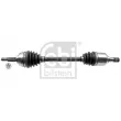 Arbre de transmission avant gauche FEBI BILSTEIN 182433 - Visuel 1