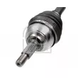 Arbre de transmission avant gauche FEBI BILSTEIN 182433 - Visuel 2