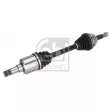 Arbre de transmission avant gauche FEBI BILSTEIN 182446 - Visuel 2