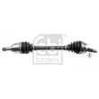 Arbre de transmission avant gauche FEBI BILSTEIN 182447 - Visuel 1