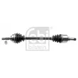 Arbre de transmission avant gauche FEBI BILSTEIN 182450 - Visuel 1