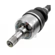 Arbre de transmission avant gauche FEBI BILSTEIN 182693 - Visuel 2