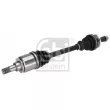 Arbre de transmission avant gauche FEBI BILSTEIN 182854 - Visuel 3