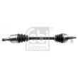 Arbre de transmission avant gauche FEBI BILSTEIN 182865 - Visuel 1