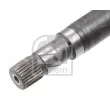 Arbre de transmission avant droit FEBI BILSTEIN 182884 - Visuel 2