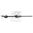 Arbre de transmission avant droit FEBI BILSTEIN 182886 - Visuel 1