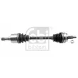 Arbre de transmission avant gauche FEBI BILSTEIN 182962 - Visuel 1