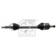 Arbre de transmission avant gauche FEBI BILSTEIN 182965 - Visuel 1