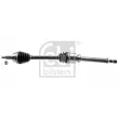 Arbre de transmission avant droit FEBI BILSTEIN 182997 - Visuel 1