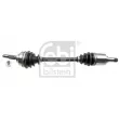 Arbre de transmission avant gauche FEBI BILSTEIN 183169 - Visuel 1