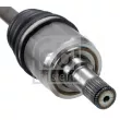 Arbre de transmission avant gauche FEBI BILSTEIN 183379 - Visuel 3