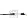 Arbre de transmission avant droit FEBI BILSTEIN 183468 - Visuel 1