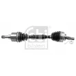 Arbre de transmission avant gauche FEBI BILSTEIN 183787 - Visuel 1
