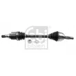 Arbre de transmission avant gauche FEBI BILSTEIN 183884 - Visuel 1