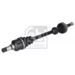 Arbre de transmission avant gauche FEBI BILSTEIN 184678 - Visuel 3