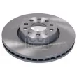 Jeu de 2 disques de frein avant FEBI BILSTEIN 184699 - Visuel 1