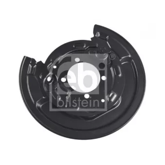 Déflecteur, disque de frein arrière gauche FEBI BILSTEIN 186135