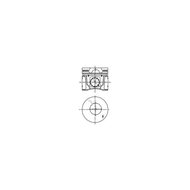 Piston KOLBENSCHMIDT 40014600