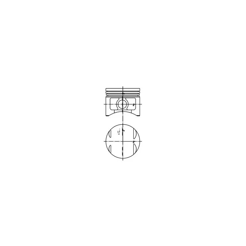 Piston KOLBENSCHMIDT 40015600