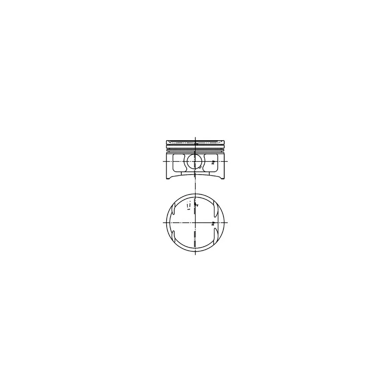 Piston KOLBENSCHMIDT 40021610
