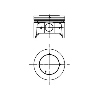 Piston KOLBENSCHMIDT 40032610