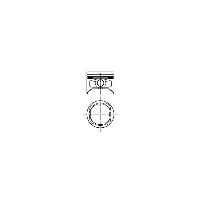Piston KOLBENSCHMIDT 40068610